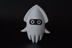 Super Mario Blooper Squid 3D Printer Model