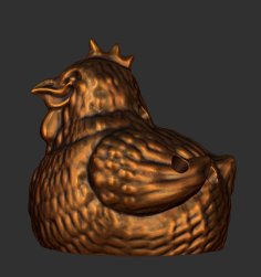 CUTIES: HEN 3D Printer Model