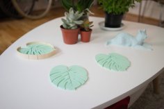 Leaf – Coasters 3D Printer Model