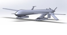 Predator Drone 3D Printer Model