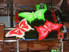 Thin(ner) Butterfly 3D Printer Model