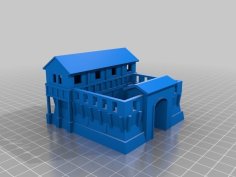 Age Of Empires II Barracks 3D Printer Model