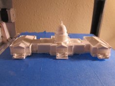 The United States Capitol Building 3D Printer Model