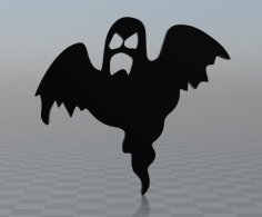 Ghost Halloween Magnet 3D Printer Model