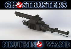 Ghostbusters Neutrino Wand Aka Proton Gun 3D Printer Model