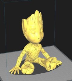 Baby Groot Planter 3D Printer Model