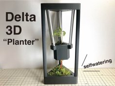 Delta 3D “Planter” 3D Printer Model