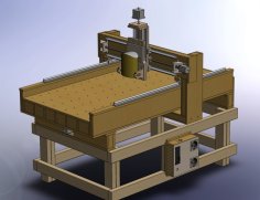 Laser Cut 3 Axis CNC Router MDF ( Metric )