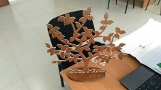 Laser Cut Tree