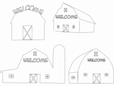 Barns dxf File