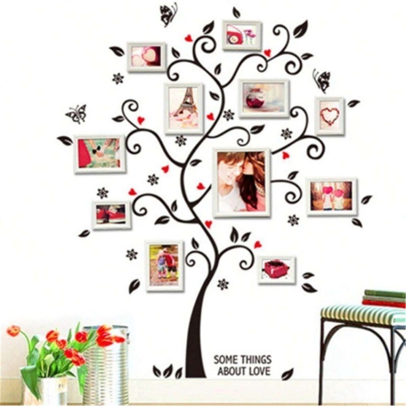Laser Cut Tree Wall Sticker Picture Frame