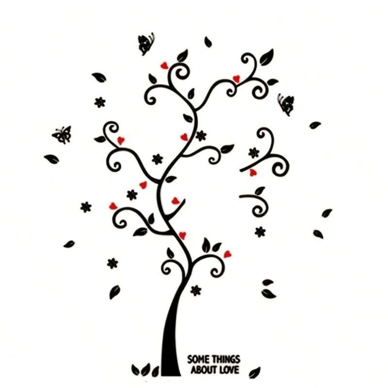Laser Cut Tree Wall Sticker Picture Frame