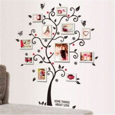 Laser Cut Tree Wall Sticker Picture Frame