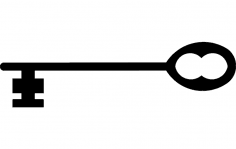 Schlüssel dxf-Datei