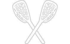 Arquivo dxf de lacrosse