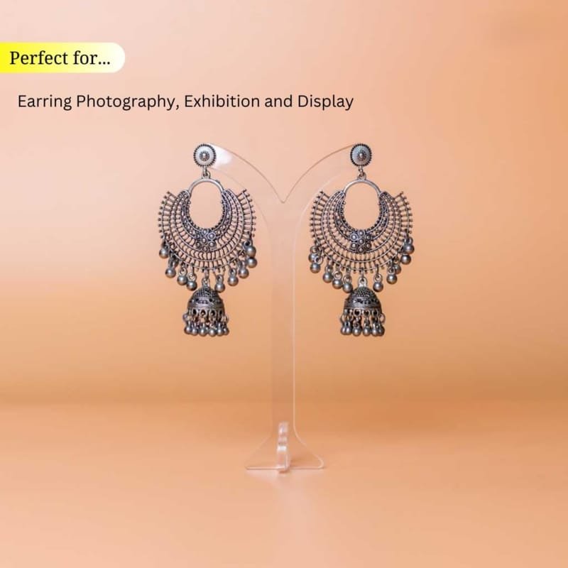 Laser Cut Acrylic Earring Display Stand Jewelry Holder