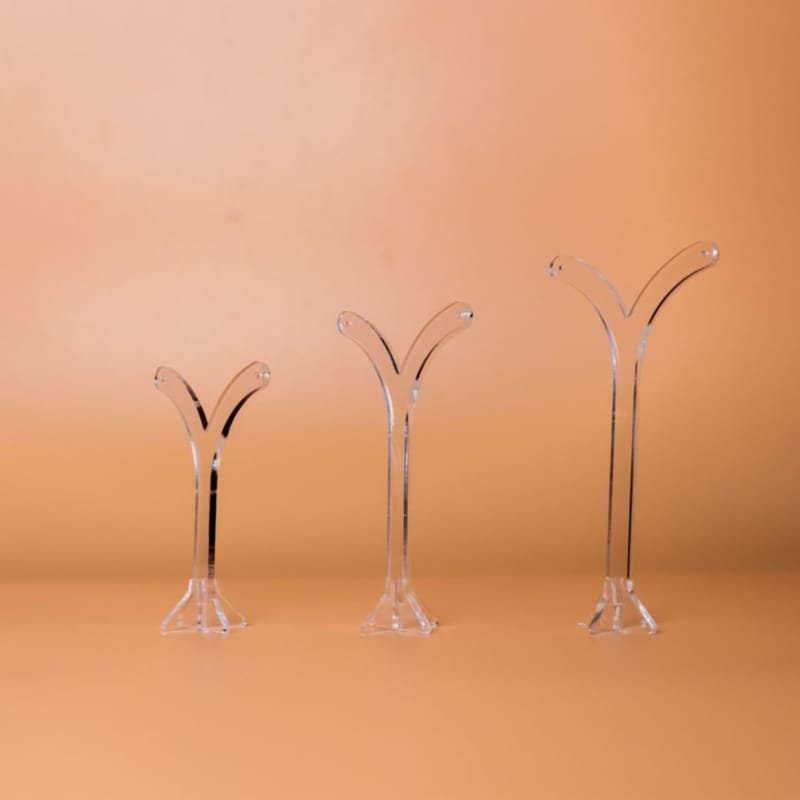 Laser Cut Acrylic Earring Display Stand Jewelry Holder