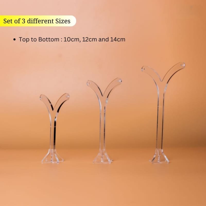Laser Cut Acrylic Earring Display Stand Jewelry Holder