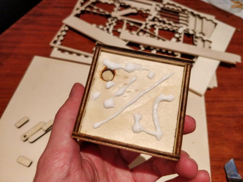 Laser Cut Wooden Puzzle Box SVG File