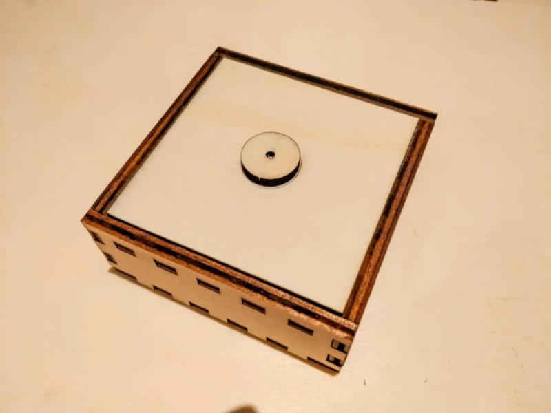 Laser Cut Wooden Puzzle Box SVG File