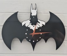 激光切割蝙蝠侠时钟