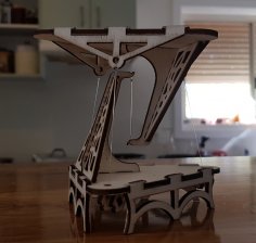 Laser Cut Tensegrity Table 3mm DXF File