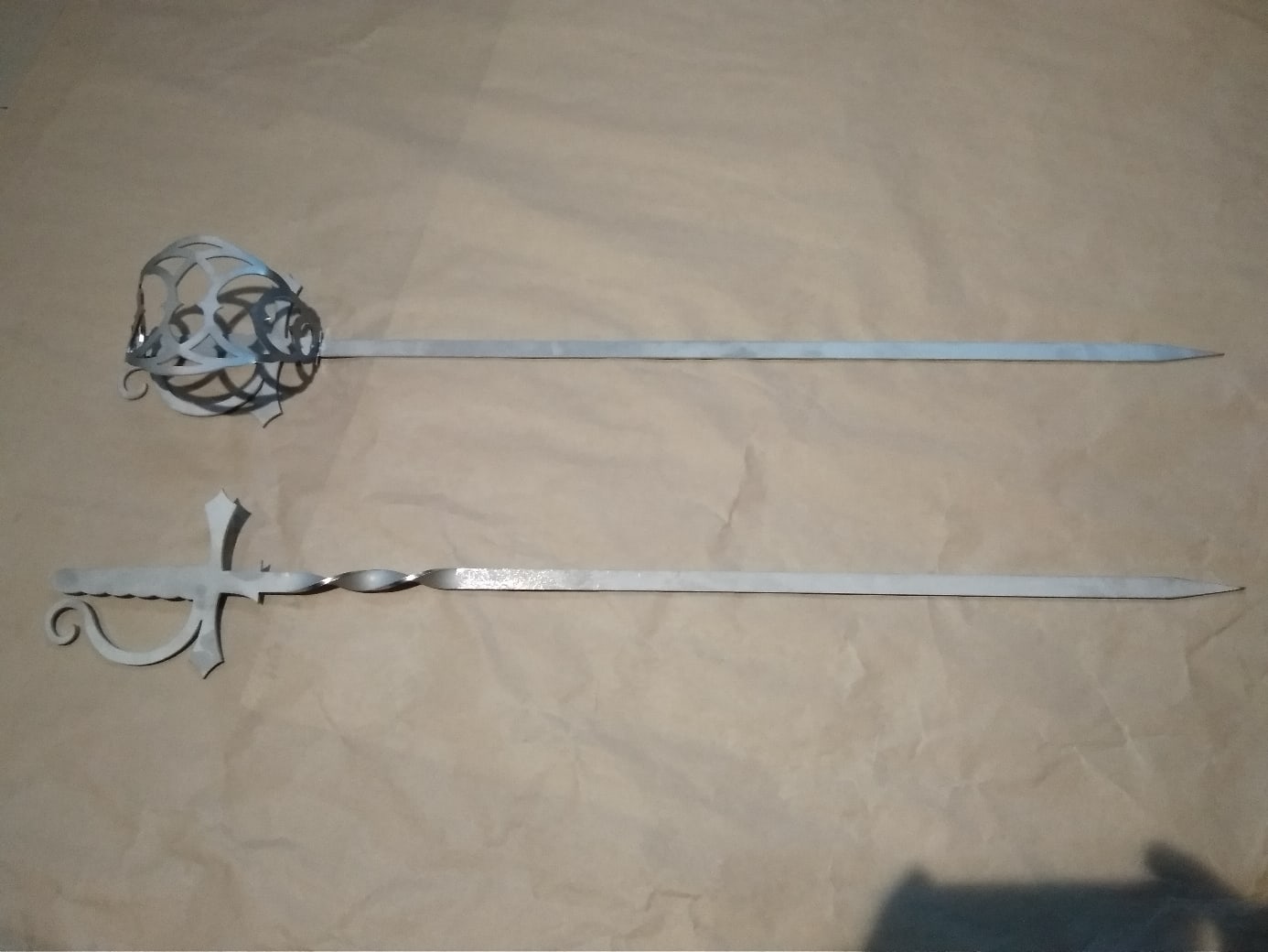 Laser Cut Sabre Skewer Sword DXF File