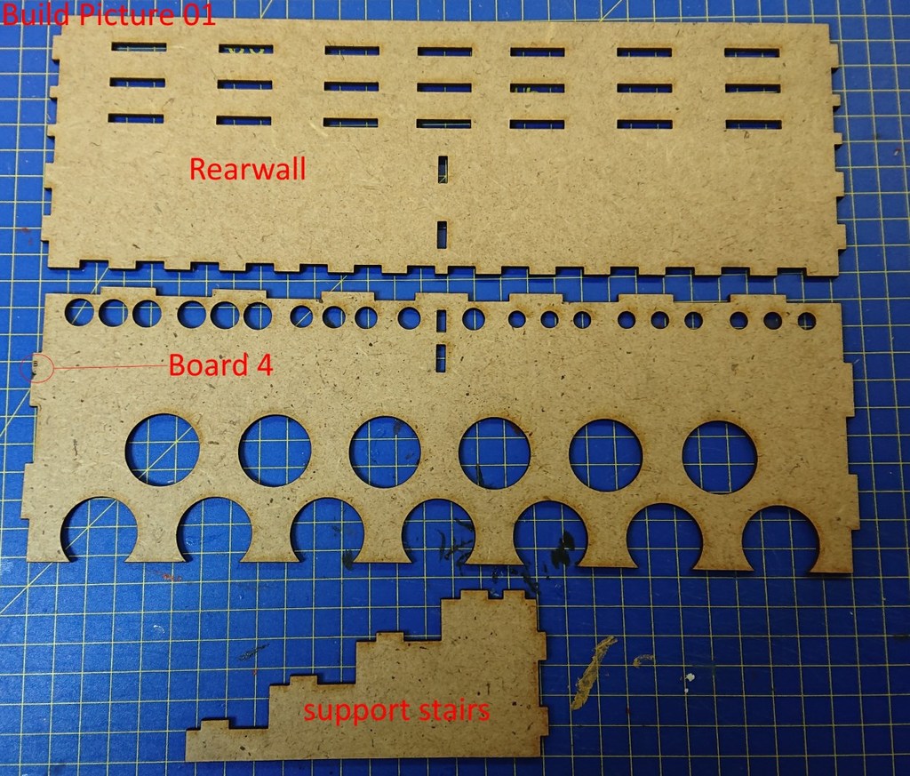 Laser Cut K40 Paint Rack SVG File