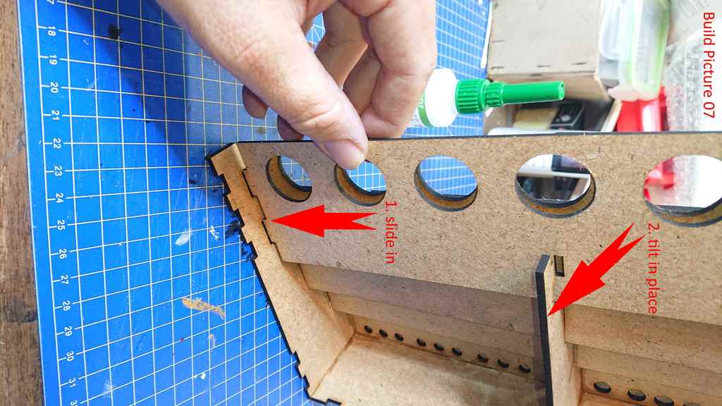 Laser Cut K40 Paint Rack SVG File