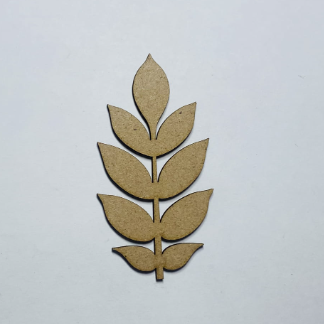 Laser Cut Wood Ash Leaf Craft Shape Cutout Free Vector