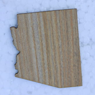 Laser Cut Wood Arizona Cutout Unfinished Wooden Arizona Shape Free Vector