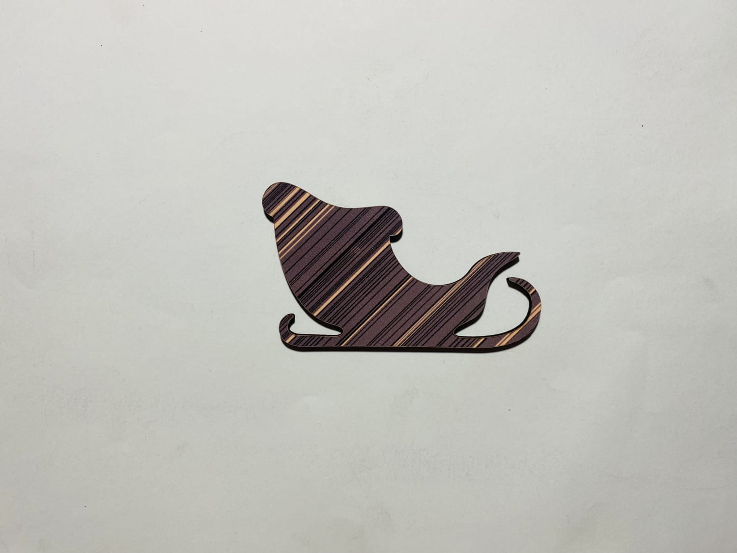 Laser Cut Santa Sleigh Cutout Unfinished Wood Holiday Decor Christmas Free Vector