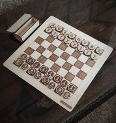 Laser Cut Travel Chess Set - Instructables