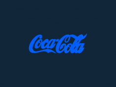 Логотип Coca Cola stl файл