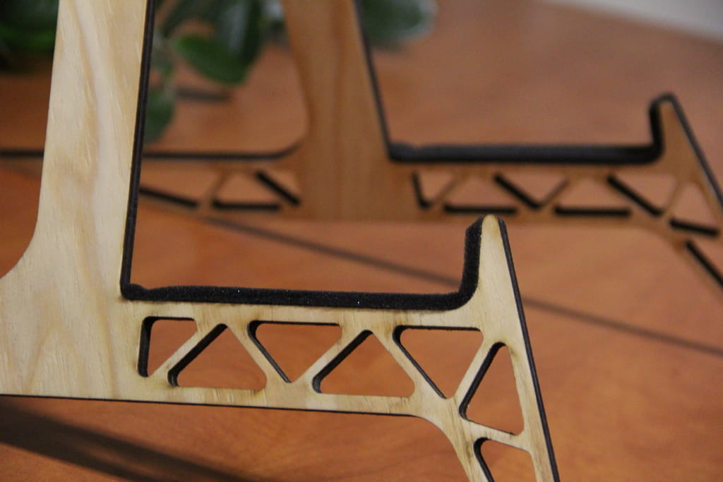 Laser Cut Acoustic Guitar Stand DXF File