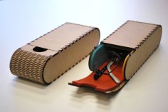 Laser Cut Portable Glasses Case (f.Labo)