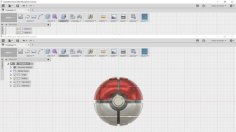 Pokéball 3D Printer Model