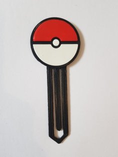 Pokeball Bookmark 3D Printer Model