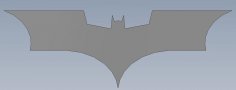 Batarang(다크 나이트) dxf 파일