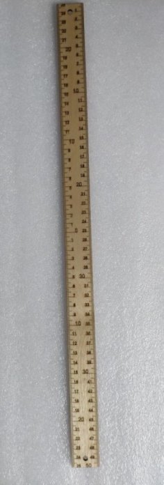 Laser Cut  Ruler Metric