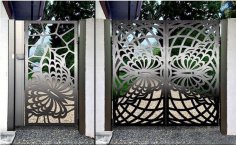 Laser Cut Stylish Gate Design SVG File