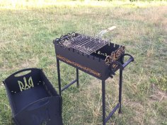 Griglia per barbecue con taglio laser Griglia per barbecue all'aperto