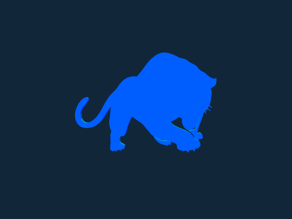 Panther stl-Datei