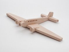 लेजर कट एयरक्राफ्ट मॉडल जंकर्स जू 52