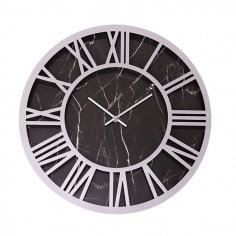 Reloj de pared contemporáneo ultra moderno cortado con láser