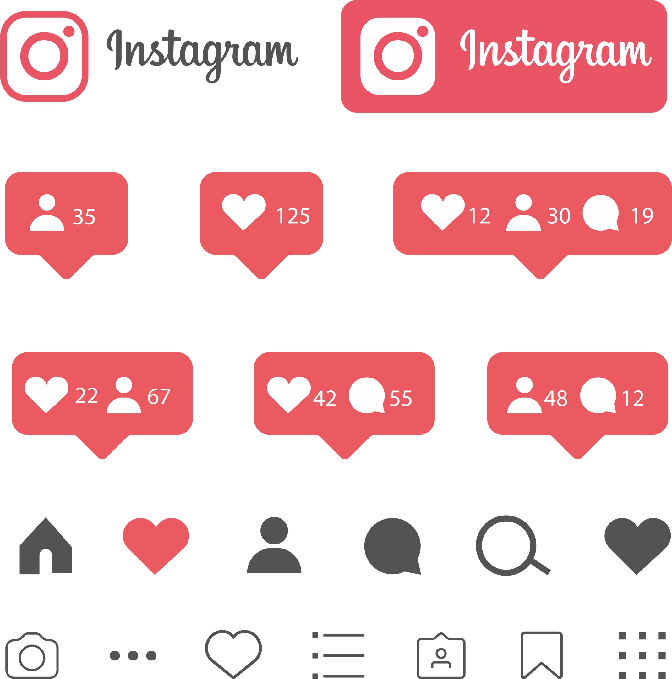 Instagram como iconos