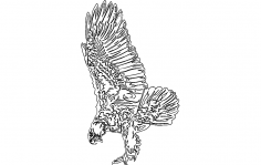 Eagle 7 dxf File