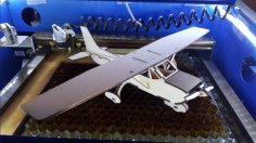 Laser Cut Cessna Remixed For The K40