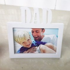 Laser Cut Dad Picture Frame Dad Gift For Birthday Fathers Day