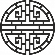 Amuleto Chinês de Boa Sorte Quatro Bênçãos